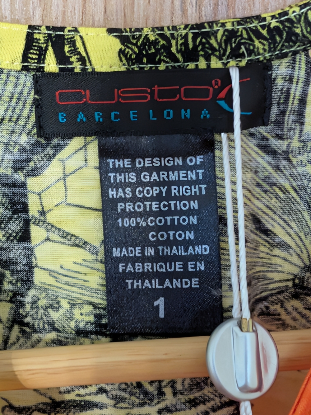 RARE! Stunning Custo Barcelona Tank - Size 1 NWT - Collectors Item! - Picture 7 of 10